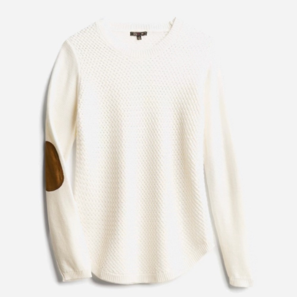 Josey Elbow Patch Pullover